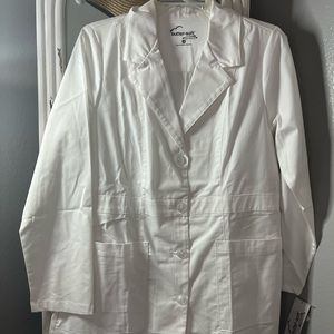 White lab coat